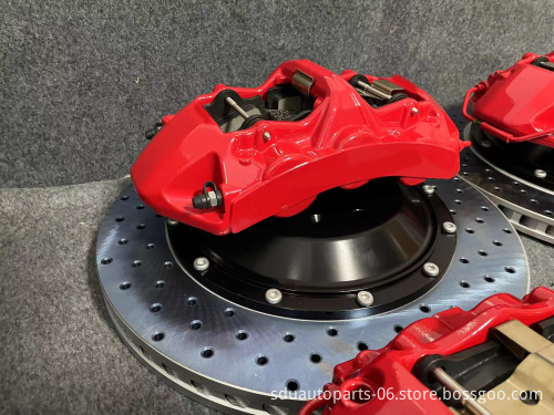 Big Brake Kit for Camry: Front 6-Piston and Rear GT4 Calipers