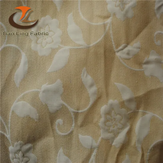 flower design curtain fabric
