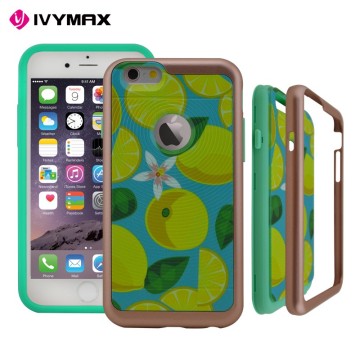 Hard plastic cell phone cases for iphone 6S swanky combo case