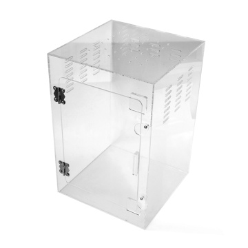Clear acrylic reptile pet cages terrariums