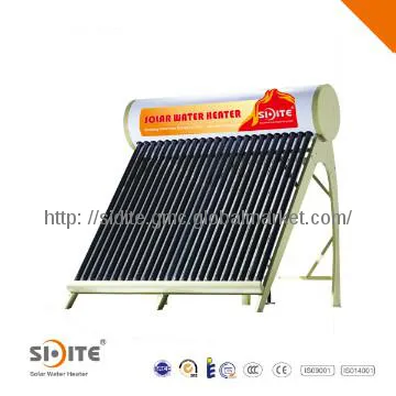 Non-pressurized Galvanized Steel Solar Water Heater for Houses