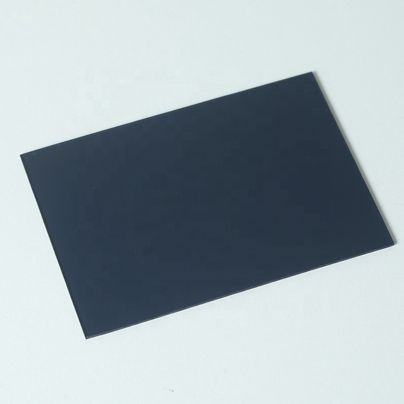 Placa de resistencia de PC reforzada de doble cara transparente de 3 mm