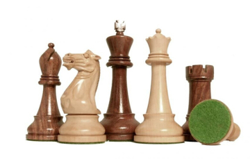 wooded chess set in 2.5inch