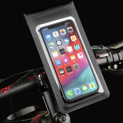 Universal Waterproof Bike Handlebar Phone Holder for Cycling Bicycles