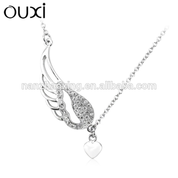 OUXI 2015 925 sterling silver necklace Y10020 only 925 silver pendant