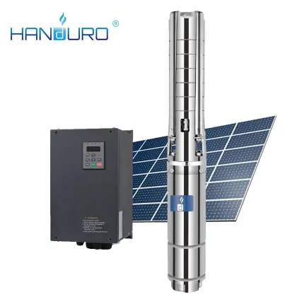 Industrial Solar Powered Submersible Water Pumps Pompa Solare Per Acqua Industriale