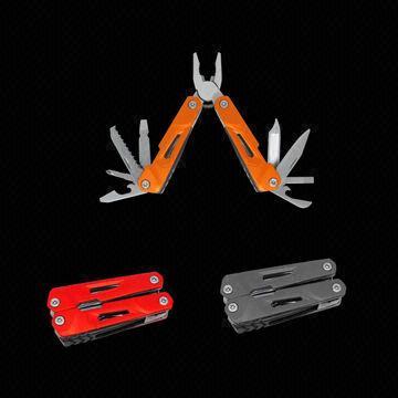 Mini-size Multifunction Tools with Anodized Aluminum Handle, Different Colors are Available