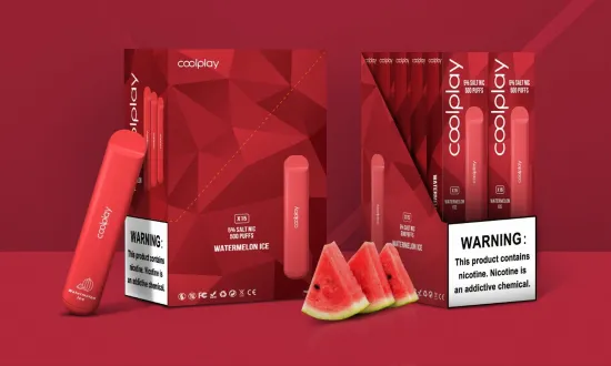 Outdoor Disposable Pod Coolplay X15 500 Puff Bar