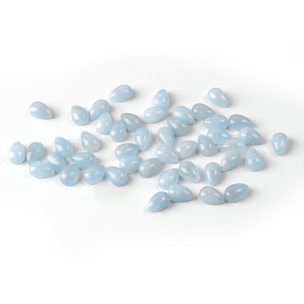 Polished Water Drop Aquamarine
