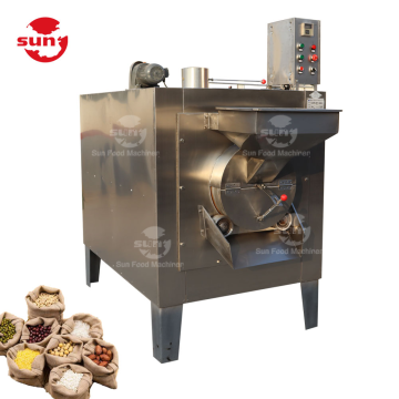 Nut Roasting Machine: Peanut, Barley, Almond, Cashew, Sesame Roaster