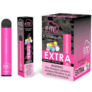 Hot Fume Extra Disposable 1500 Puffs 5% Vapes