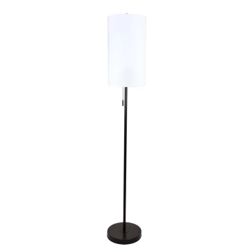 Lampada da pavimento minimalista moderna a 1 luce con tonalità cilindriche
