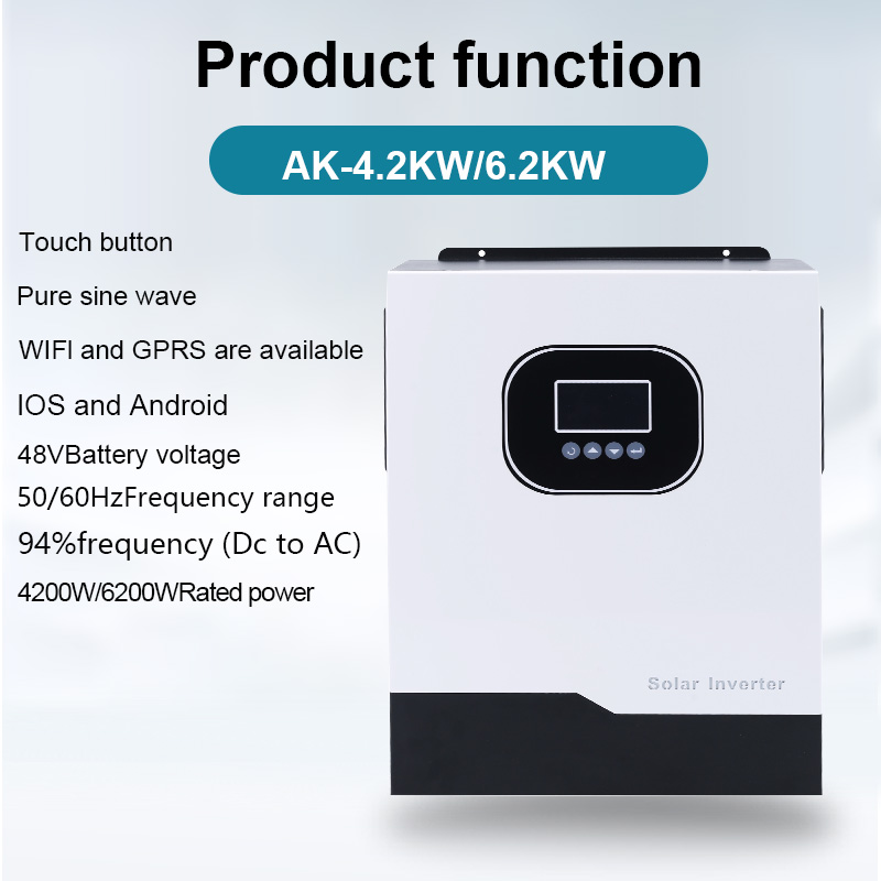 6.2K on off grid solar inverter
