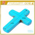 Cross Turquoise Stone Jewelry Pendant 55X40MM