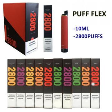 Venta al por mayor Puff Flex 2800 Puffs Hot Sale