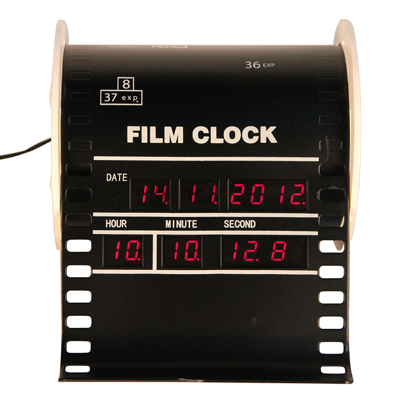 Mini Vertical Film Alarm Digital Clock