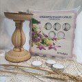 Tealight Candles 10g 50 PCS Polybag White Unscented