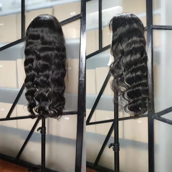 Wholesale Vendor 13*6 Lace Front Human Hair wigs For Black Women Brazilian Remy Body Wave Wig With Baby Hair Pre Plucked