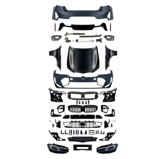BMW 3 Series F30 to G20/G28 Body Kit: Front and Rear Bumper with Headlight Surround
