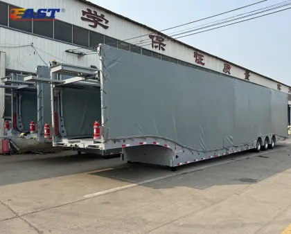 EAST 2 Axle and 3 Axle Car Carrier Trailers