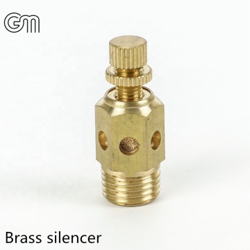 TTY-S Pneumatic Brass Muffler: Speed Control & Silencer for Efficient Noise Reduction