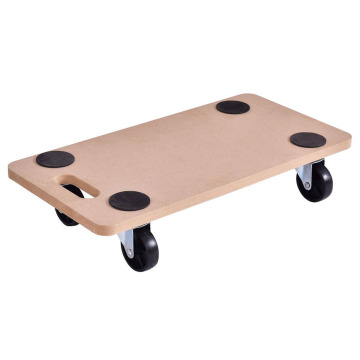 Möbel mit großer Kapazitätsmöbel bewegt Caster Board Dolly mit Rädern