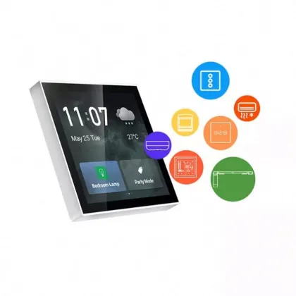 4" Touch Screen Smart Home Central Control Panel - WiFi & Zigbee Gateway | Tuya-Compatible