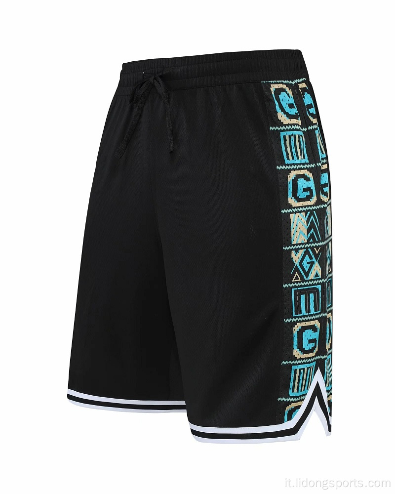 Pantaloncini da basket maschile maschili pantaloncini sportivi estivi