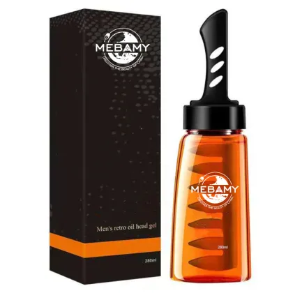Private Label Men's Oil Head Styling Gel with Comb