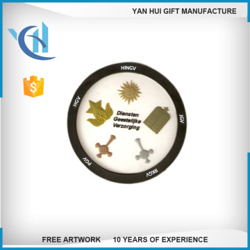 Beautiful 3D Soft rubber cup pad with promotional gifts