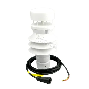 Veinasa THPRW-03: Comprehensive Ultrasonic Weather Monitoring Station with Radar Rainfall Detection