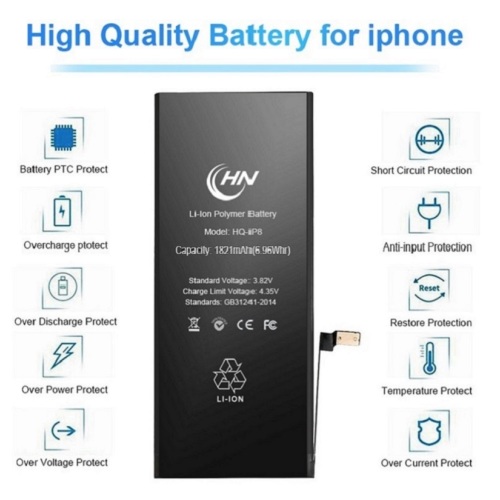 Li-ion Full capacity iPhone 8 battery