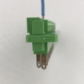 24 pin contact plug-in through wall terminal block