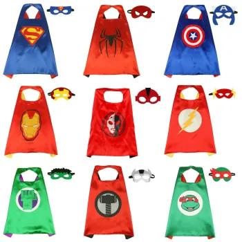 Halloween Cape and Eyemask Set for Boys' Party Supplies