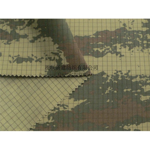 High Strength CVC Military Camouflage Fabric for Summer