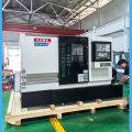 Torno CNC de bancada inclinada para procesamiento de metales automático