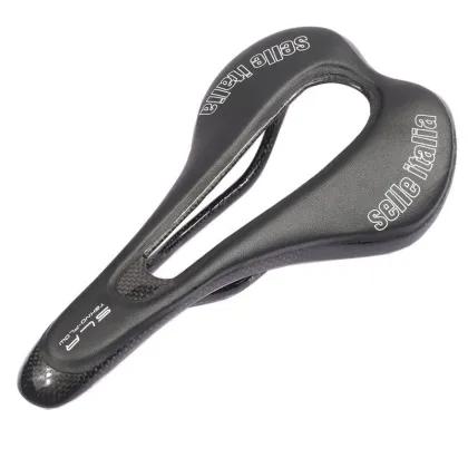 Italy Full Carbon Fiber Selle Cycling Saddle Bicycle Seat Red Road Special Mtb Bike Parts Leather Saddle sans tld D