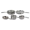 5 pieces Tri-ply saucePans and SaucePots Set