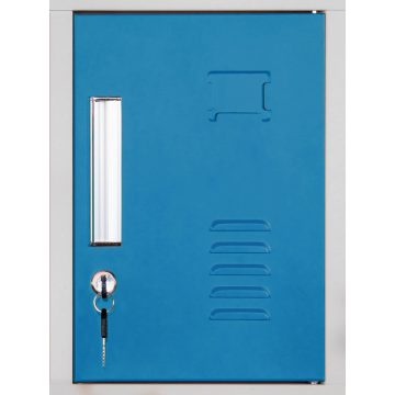 12 compartimento de metal locker bule