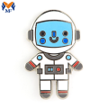 Metal Craft Sert Emaye Astronot Bebek Pimi