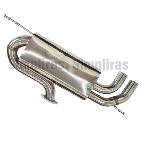 Edelstahlsitz FR/CUPRA 2.0T FSI 1P 3 ″ CATBACK-Abgasanlage 05-12