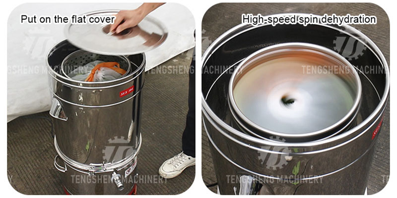 Commercial Centrifugal Lettuce Dryer