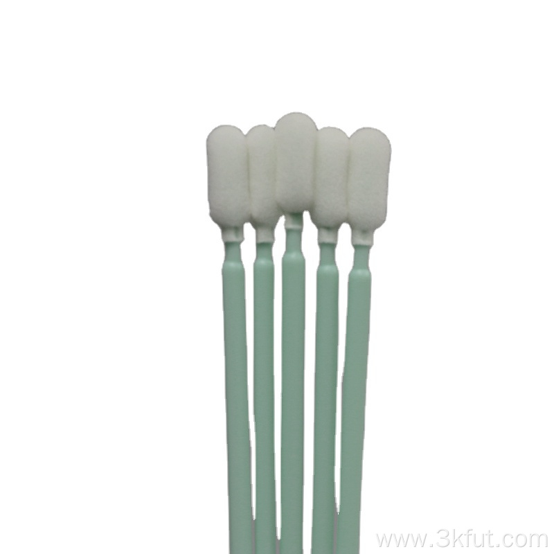 service green long handle foam swabs from