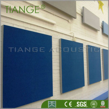 Acoustic decorative micro polyester fiber