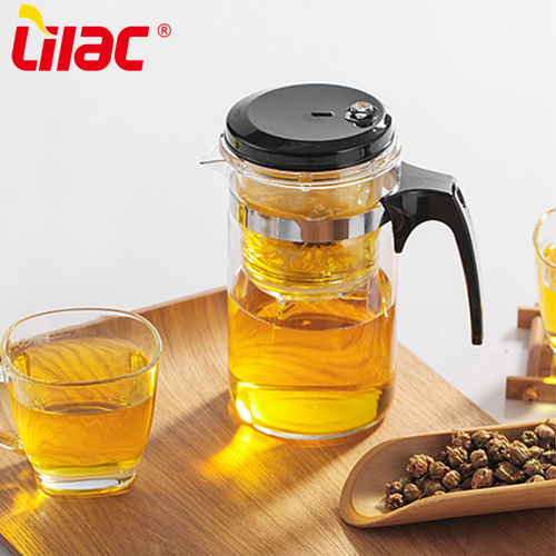 Lilac S88 Glass Teapot