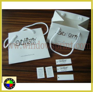 jewelry packaging bag/paper jewelry bag