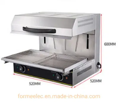 Electric Salamander Electric Hot Surface Stove 2.8kw Electric Lift Salamander