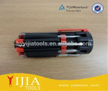 8 IN1 Multi-Function Screwdriver Set With LED Flat And Philips Screwdriver Torch