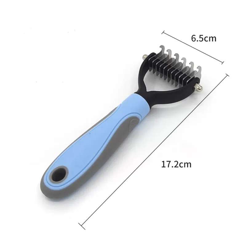 Double Sided Open Knot Comb Dematting Tool