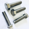 SS304 Plain Silvery Hex Bolt